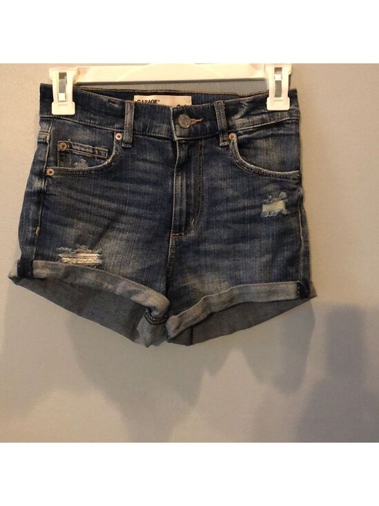 Garage Pants - HIGH waist Garage denim shorts size 00